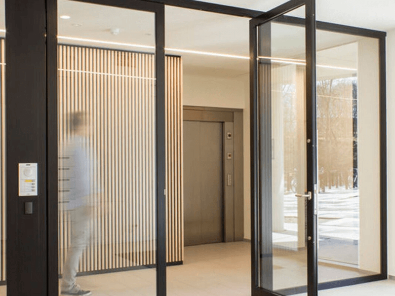 Spring or Hinged Door